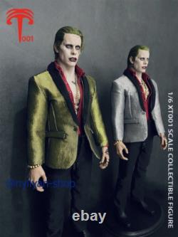 XT001 1/6 Costume Vert Joker Jared Leto Ensemble Complet Figurine Action 12'' Modèle Jouet