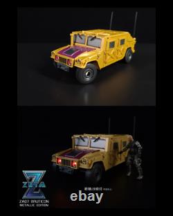 Zeta Toys Transformateurs Za-07 Bruticon Ensemble Complet Couleur Métallique Édition